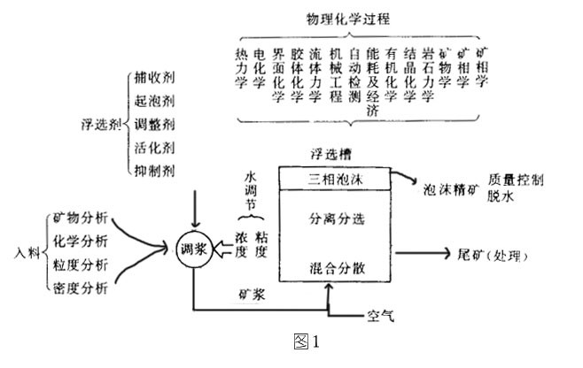 浮選機(jī)泡沫浮選的過(guò)程和基本概念