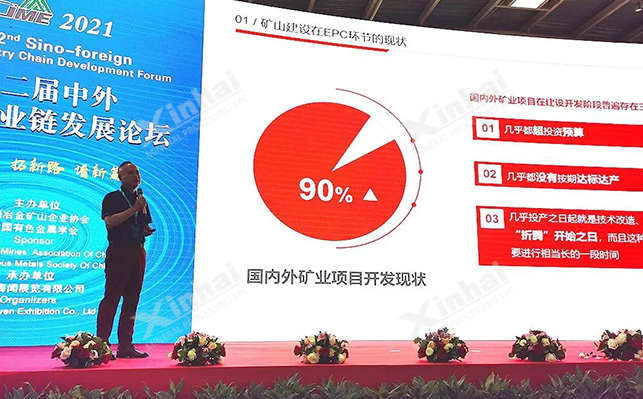 董事長(zhǎng)張?jiān)讫埾壬赋龅V業(yè)開發(fā)問題
